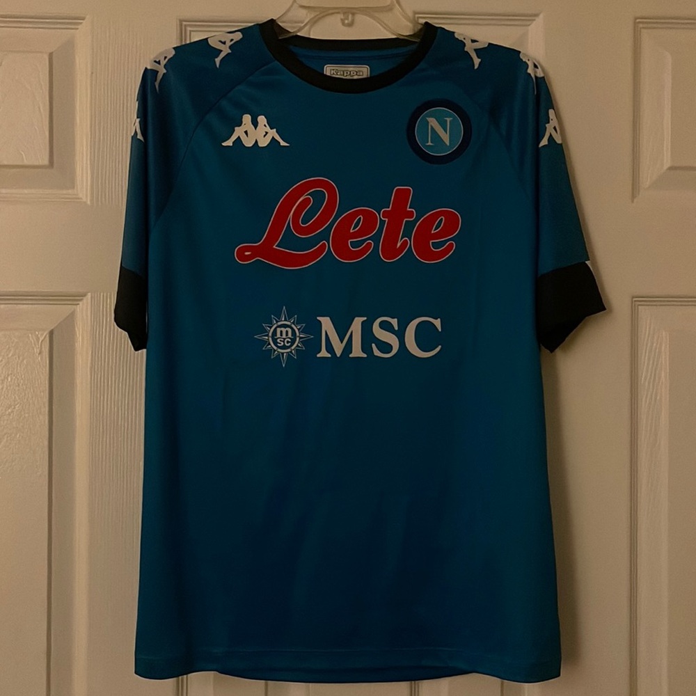 Napoli home kit. Kappa.
